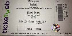 London Brixton Ticket 2016
